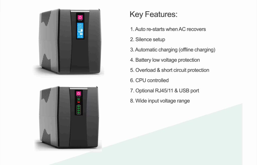 ups power supply 1500va feature
