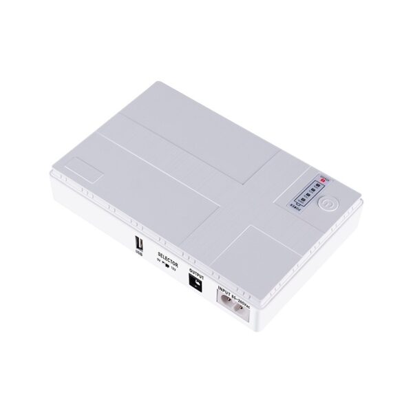 Mini DC UPS with lithium battery